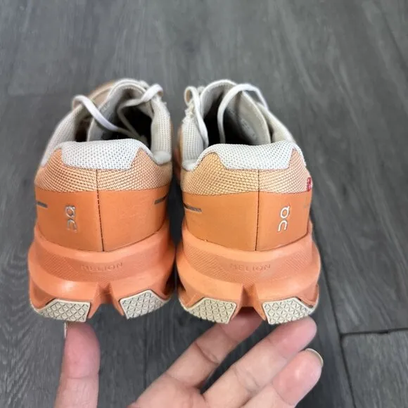 On Cloudventure Peach Orange Women’s Size 10 Trail Running Shoes