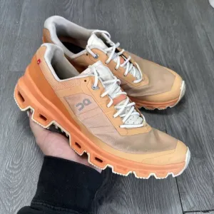 On Cloudventure Peach Orange Women’s Size 10 Trail Running Shoes