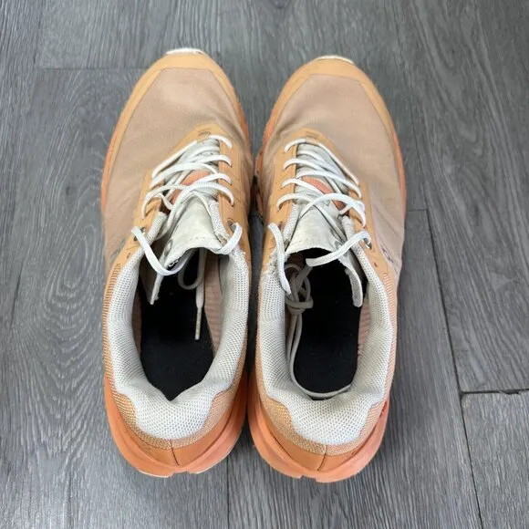 On Cloudventure Peach Orange Women’s Size 10 Trail Running Shoes