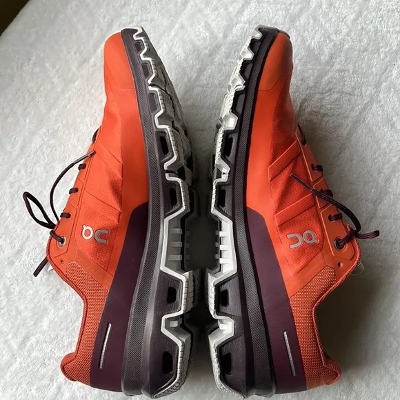 On Cloudventure Trail-Running Men’s Shoes -  Flare/Mulberry.