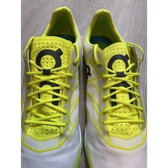 On Running‎ Shoes Cloudflash Speed Athletic Sneaker Men 12.5 Neon White Training