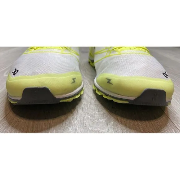 On Running‎ Shoes Cloudflash Speed Athletic Sneaker Men 12.5 Neon White Training