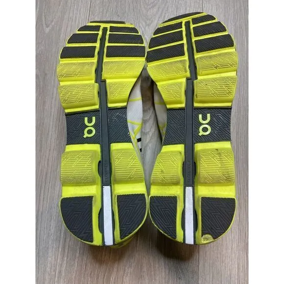 On Running‎ Shoes Cloudflash Speed Athletic Sneaker Men 12.5 Neon White Training