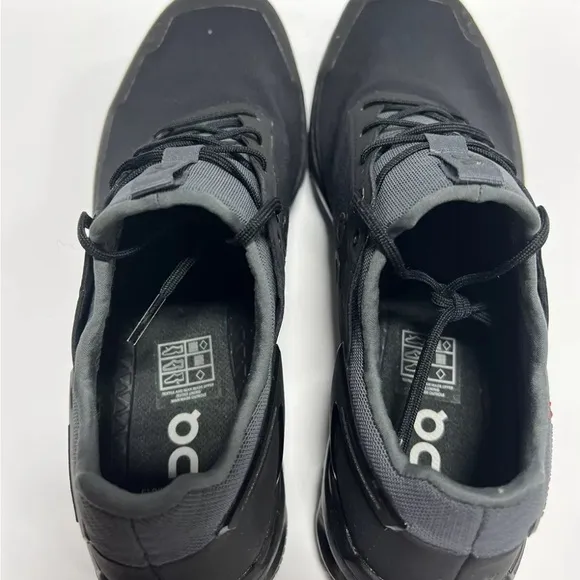 On Womens CloudVenture Trail Running Shoes Black Size 11 M