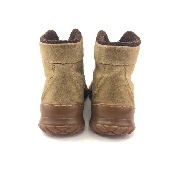 Oscar Sport Apres Ski Brown Fur Zip Up Winter Boots EUR 38