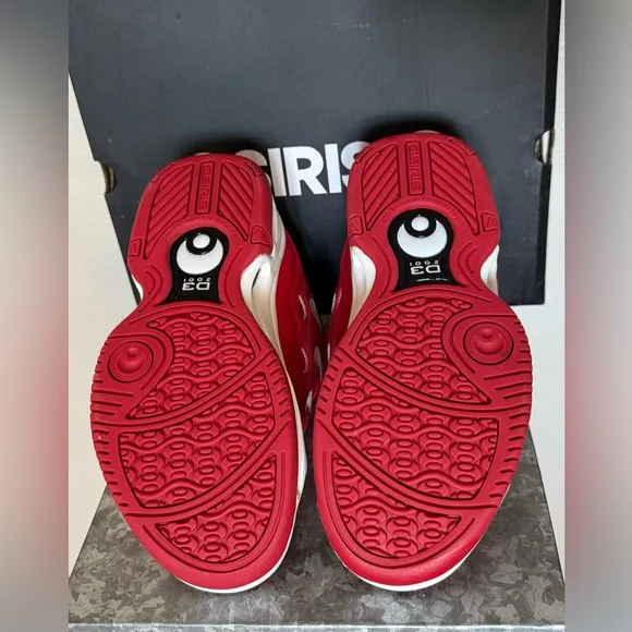 Osiris D3 2001 Red/Rizing/Sun Skate Shoes NWT, Youth Size 3