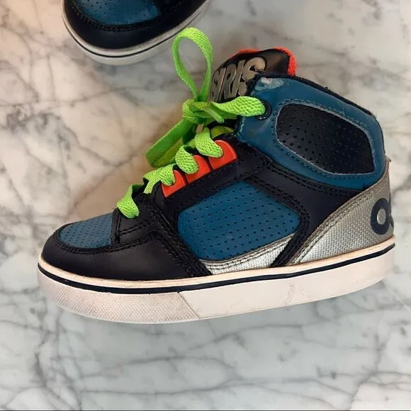 Osiris NYC 83 Youth/Kids Size 10 Unisex Mid Skateboard Shoes Athletic Sneakers