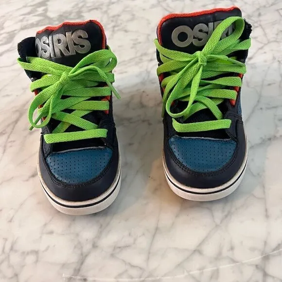 Osiris NYC 83 Youth/Kids Size 10 Unisex Mid Skateboard Shoes Athletic Sneakers