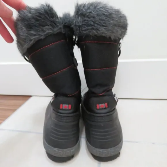 PAJAR Olga Winter Snow Duck Boots in Black Gorpcore Outdoor  - Size US 6