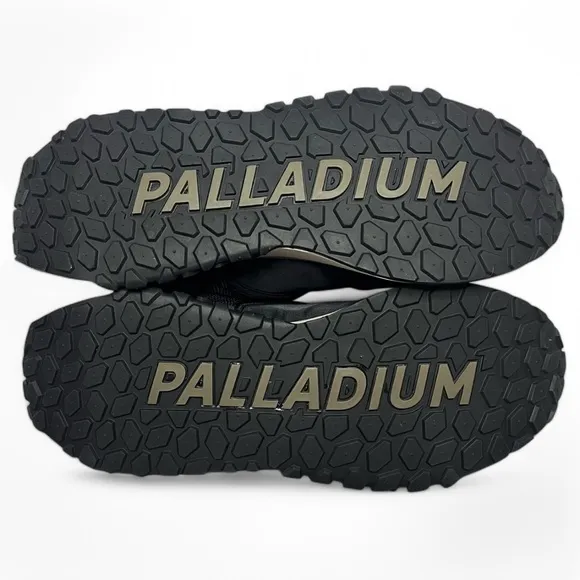 Palladium Troop Runner Shoes Men’s Size 9 Black Athletic Women’s 10.5 Sneakers
