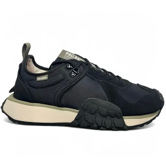 Palladium Troop Runner Shoes Men’s Size 9 Black Athletic Women’s 10.5 Sneakers