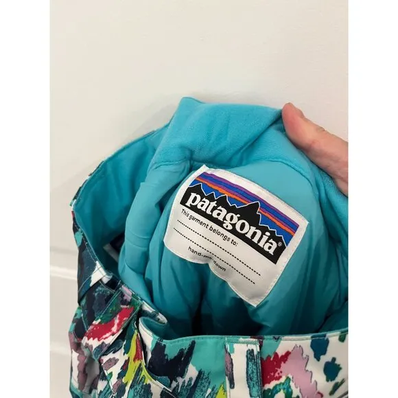 Patagonia Girl's Snowbelle Ski Pants Size Medium 10 Snow