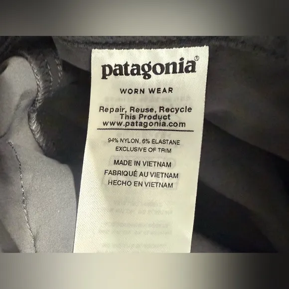 Patagonia Worn Wear Gray Casual Pants