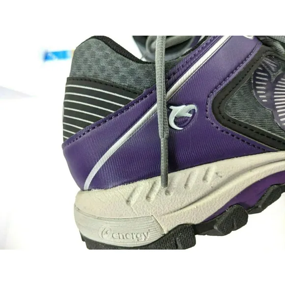 Pearl Izumi Womens Cycling Sneakers Size 10.5 US 43 EU Touring Purple Gray