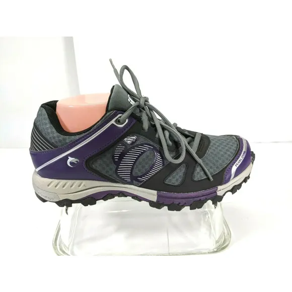 Pearl Izumi Womens Cycling Sneakers Size 10.5 US 43 EU Touring Purple Gray