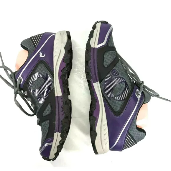 Pearl Izumi Womens Cycling Sneakers Size 10.5 US 43 EU Touring Purple Gray