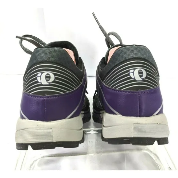 Pearl Izumi Womens Cycling Sneakers Size 10.5 US 43 EU Touring Purple Gray