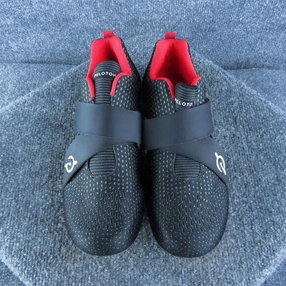 Peloton Altos Cycling Men Sneaker Shoes Size 7.5 Medium‎ Black Synthetic Strap