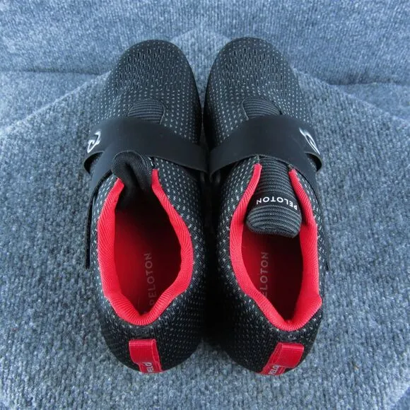 Peloton Altos Cycling Men Sneaker Shoes Size 7.5 Medium‎ Black Synthetic Strap