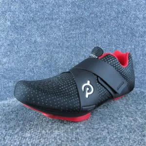 Peloton Altos Cycling Men Sneaker Shoes Size 7.5 Medium‎ Black Synthetic Strap