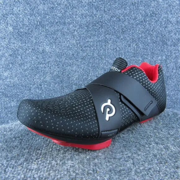 Peloton Altos Cycling Men Sneaker Shoes Size 7.5 Medium‎ Black Synthetic Strap