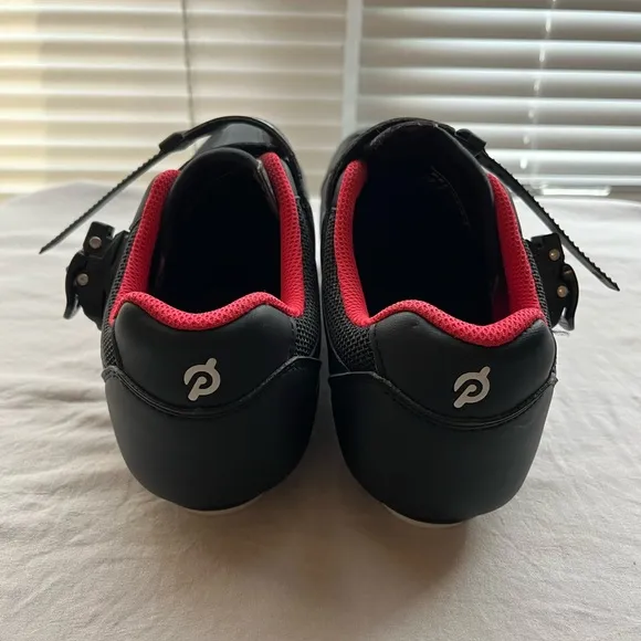 Peloton Black Red Cycling Bike shoes size 41 women’s 10/ men’s 8