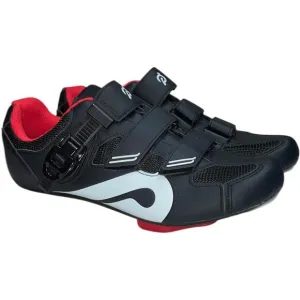 PELOTON Cycling Shoes- Black/White/Red      Size: EU 44 / US 10.5
