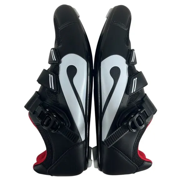 Peloton Cycling Shoes EU 46 | US Men's 12 Women's 13 Black/Red Fits Delta Cleats