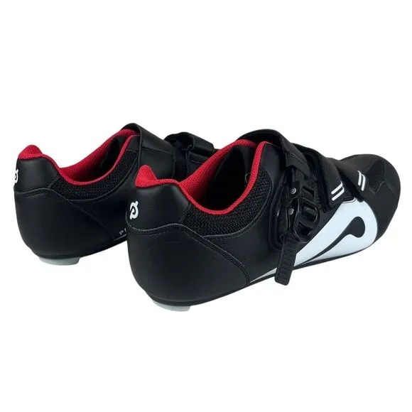 Peloton Cycling Shoes EU 46 | US Men's 12 Women's 13 Black/Red Fits Delta Cleats