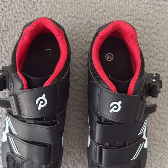 Peloton Cycling Shoes for Peloton Bike and Bike Compatible Bike Cleats size 38