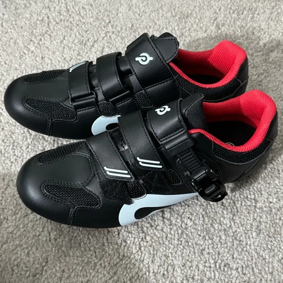Peloton Cycling Shoes Size 39 US 8 Black