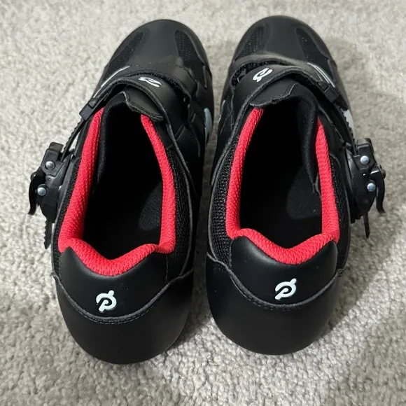 Peloton Cycling Shoes Size 39 US 8 Black
