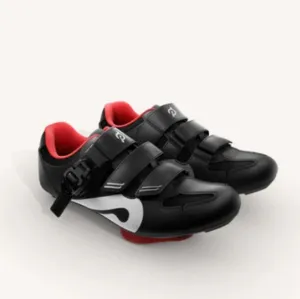PELOTON Cycling Shoes Women's Size US 8 EUR 39 Color Red/Black