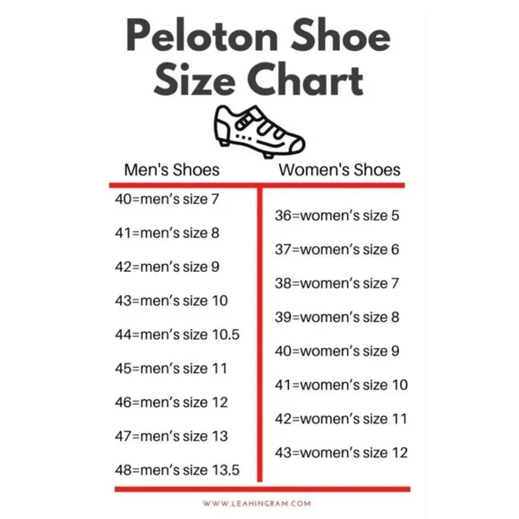 Peloton Mens US size 13 Black and Red Cycling Shoes