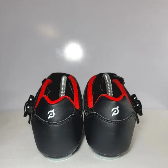 Peloton Mens US size 13 Black and Red Cycling Shoes