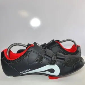 Peloton Mens US size 13 Black and Red Cycling Shoes