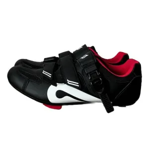 Peloton‎ Shoes Mens 9 42 Black Red Cycling Shoes Bike Cleats Biking Spinning