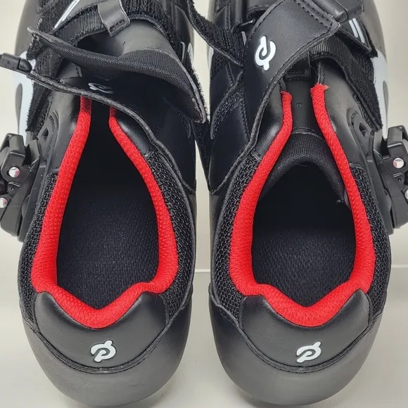 Peloton Size 40 US Men's 7 Women's 9 Cycling Black Bike Shoes PL-SH-B-40