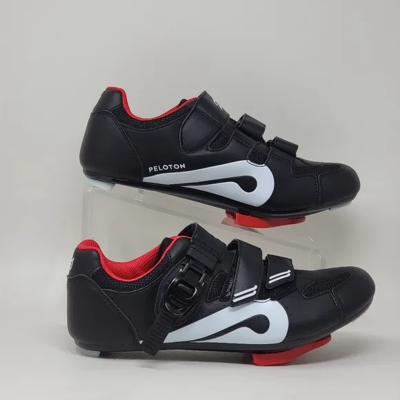 Peloton Size 40 US Men's 7 Women's 9 Cycling Black Bike Shoes PL-SH-B-40