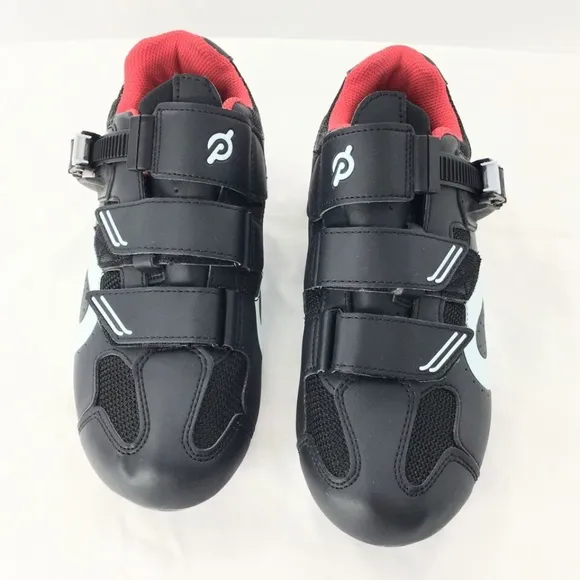 Peloton Unisex Cycling Shoes Black White Bike Riding Sz EU 40 Women 9.5 / Men 7