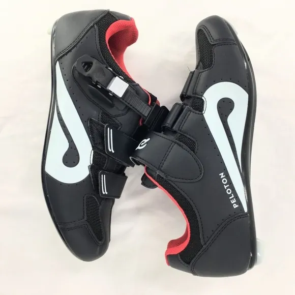 Peloton Unisex Cycling Shoes Black White Bike Riding Sz EU 40 Women 9.5 / Men 7