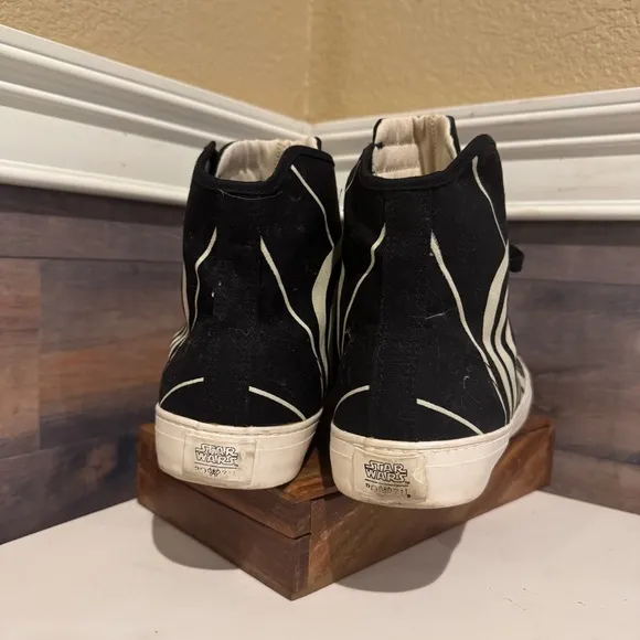 Po-Zu Star Wars Kylo Ren High Top Sneakers 44 US 10.5 Ben Solo Shoes Star Wars
