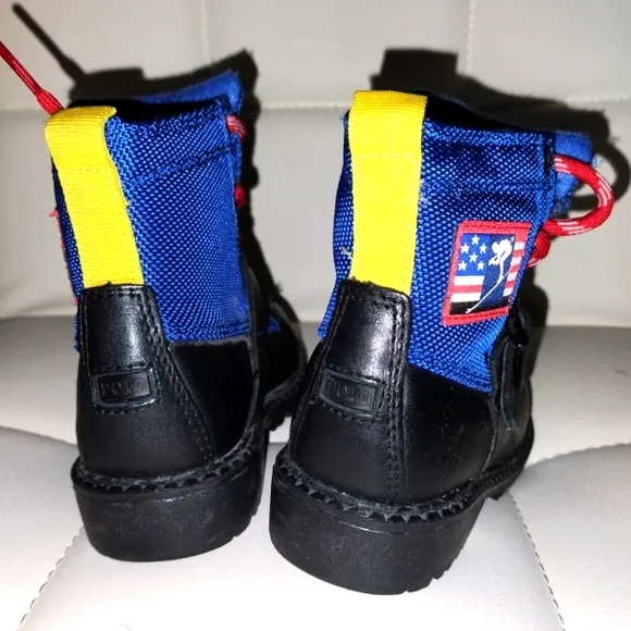 Polo Ralph Lauren Leon Boys Toddler USA Ski Team Winter Boots - Size 5