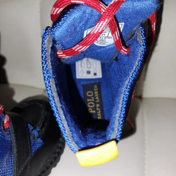 Polo Ralph Lauren Leon Boys Toddler USA Ski Team Winter Boots - Size 5