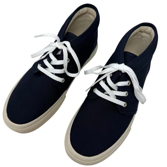 Polo Ralph Lauren Men’s Size 8 Keaton Chukka Men’s Mid Top Navy Blue Shoes New