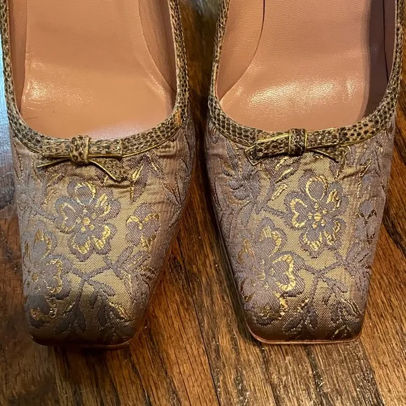 Prada brocade shoes