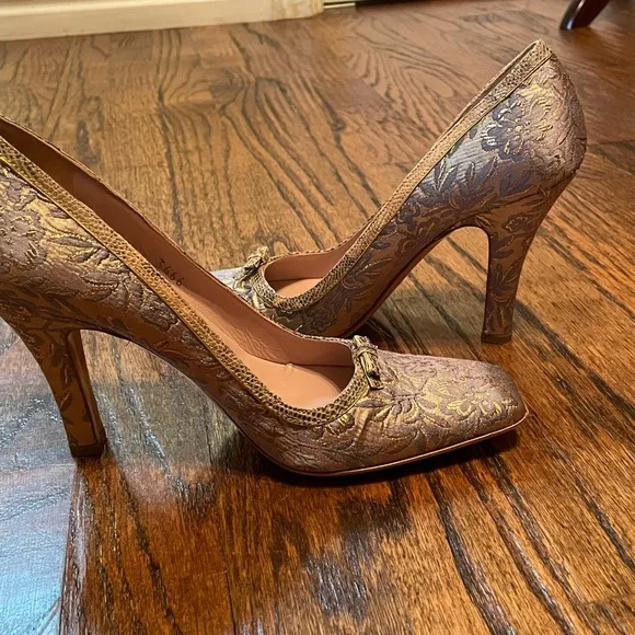Prada brocade shoes