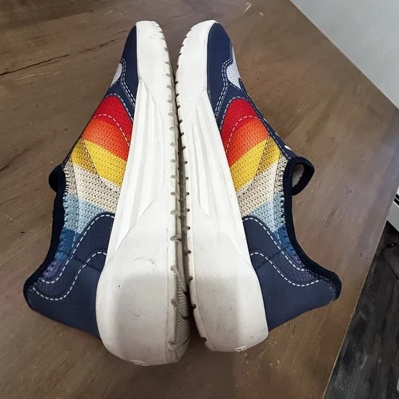 Psudo Court Slip On Sneakers Men's Sz 10 USA Comfortable Sunrise