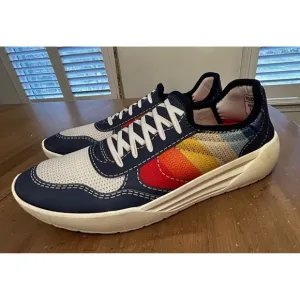 Psudo Court Slip On Sneakers Men's Sz 10 USA Comfortable Sunrise