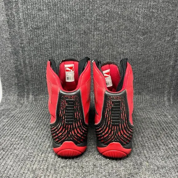 PUMA Valorosso Mid SF Webcage Ferrari Red High Top Shoes Mens Size 10.5 US